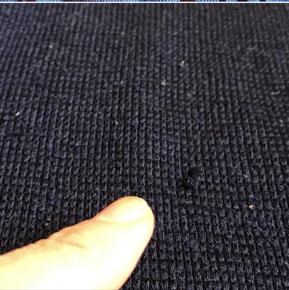 Vintage blue sweater XS woman or L Child - Picture 6 of 6